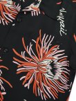 画像4: 【 SUN SURF（サンサーフ） 】 半袖アロハシャツ S/S HAWAIIAN SHIRT [ ISLAND BLOOM ] [ BLACK ]