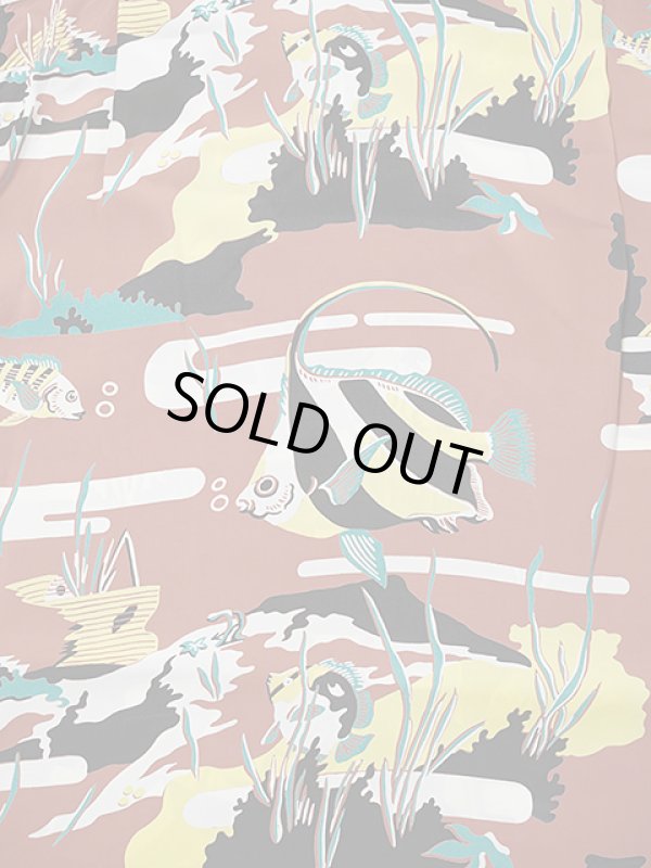 画像6: 【 SUN SURF（サンサーフ） 】 半袖アロハシャツ S/S HAWAIIAN SHIRT [ MOORISH IDOL ] [ BROWN ]