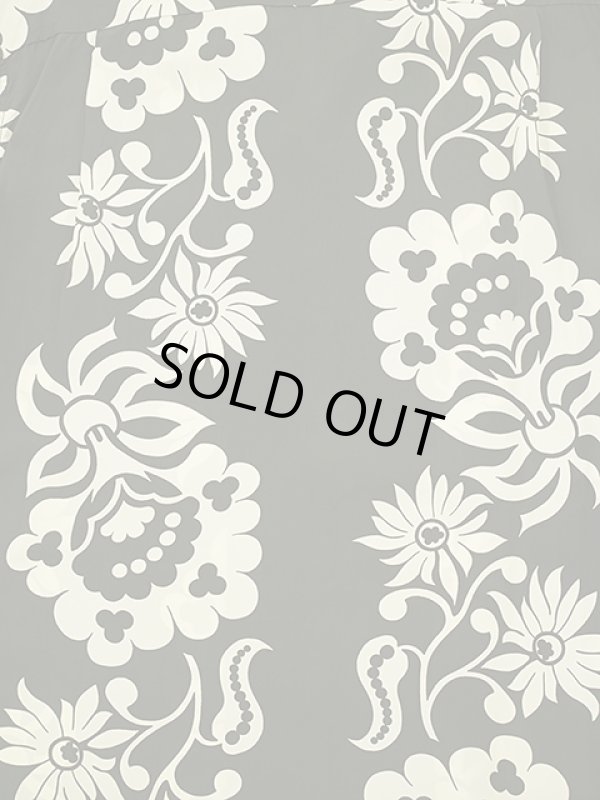 画像6: 【 SUN SURF（サンサーフ） 】　半袖アロハシャツ　S/S HAWAIIAN SHIRT　[ SUNLIGHT FLOWER ]　[ BLACK ]