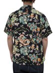 画像2: 【 SUN SURF（サンサーフ） 】　半袖アロハシャツ　S/S HAWAIIAN SHIRT　[ MOEUHANE -DREAM CASTLE- ]　[ BLACK ]