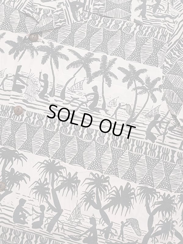 画像4: 【 SUN SURF（サンサーフ） 】　半袖アロハシャツ　S/S HAWAIIAN SHIRT　[ ISLAND CLASSIC BORDER ]　[ PINK ]