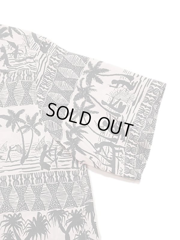 画像5: 【 SUN SURF（サンサーフ） 】　半袖アロハシャツ　S/S HAWAIIAN SHIRT　[ ISLAND CLASSIC BORDER ]　[ PINK ]