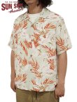 画像1: 【 SUN SURF（サンサーフ） 】　半袖アロハシャツ　S/S HAWAIIAN SHIRT　[ WHITE EGRET ]　[ GRAY ]