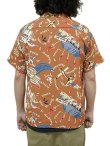 画像2: 【 SUN SURF（サンサーフ） 】　半袖アロハシャツ　S/S HAWAIIAN SHIRT　[ SOUTH SEA TRADER ]　[ BROWN ]