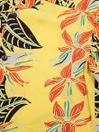 画像4: 【 SUN SURF（サンサーフ） 】　半袖アロハシャツ　S/S HAWAIIAN SHIRT　[ BIRD OF PARADISE ]　[ YELLOW ]