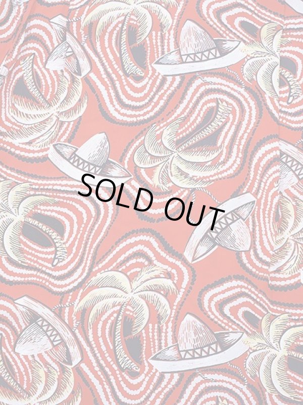 画像6: 【 SUN SURF（サンサーフ） 】　半袖アロハシャツ　S/S HAWAIIAN SHIRT　[ PANIOLO COUNTRY ]　[ RED ]