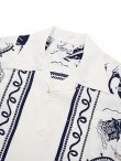 画像3: 【 SUN SURF（サンサーフ） 】　半袖アロハシャツ　S/S HAWAIIAN SHIRT　[ ALL ABOARD ]　[ OFF WHITE ]