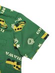 画像5: 【 SUN SURF（サンサーフ） 】　コットンヘリンボーンアロハシャツ　S/S HAWAIIAN SHIRT [ ARMY VEHICLE ] [ OLIVE ]