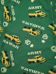 画像6: 【 SUN SURF（サンサーフ） 】　コットンヘリンボーンアロハシャツ　S/S HAWAIIAN SHIRT [ ARMY VEHICLE ] [ OLIVE ]