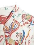 画像8: 【 SUN SURF（サンサーフ） 】　半袖アロハシャツ　S/S HAWAIIAN SHIRT　[ HAWAIIAN HULA ]　[ OFF WHITE ]