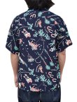 画像2: 【 SUN SURF（サンサーフ） 】　半袖アロハシャツ　S/S HAWAIIAN SHIRT　[ PANIOLA TOWN ]　[ NAVY ]