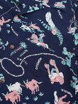 画像4: 【 SUN SURF（サンサーフ） 】　半袖アロハシャツ　S/S HAWAIIAN SHIRT　[ PANIOLA TOWN ]　[ NAVY ]