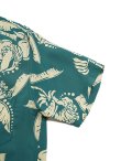 画像5: 【 SUN SURF（サンサーフ） 】　半袖アロハシャツ　S/S HAWAIIAN SHIRT　[ HONEYSUCKLE ]　[ GREEN ]