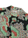 画像3: 【 SUN SURF（サンサーフ） 】　半袖アロハシャツ　S/S HAWAIIAN SHIRT　[ PEACOCK ]　[ BLACK ]