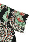 画像5: 【 SUN SURF（サンサーフ） 】　半袖アロハシャツ　S/S HAWAIIAN SHIRT　[ PEACOCK ]　[ BLACK ]