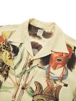 画像3: 【 SUN SURF SPECIAL EDITION（サンサーフスペシャルエディション） 】　半袖アロハシャツ　[ BATTLE MASK ]　【 NO NAME PRINTED IN KYOTO 】