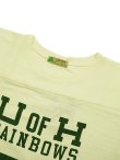 画像3: 【 SUN SURF（サンサーフ） 】　SLUB YARN FOOTBALL T-SHIRT [ RAINBOWS ] [ OFF WHITE ] 【 メール便可 】 