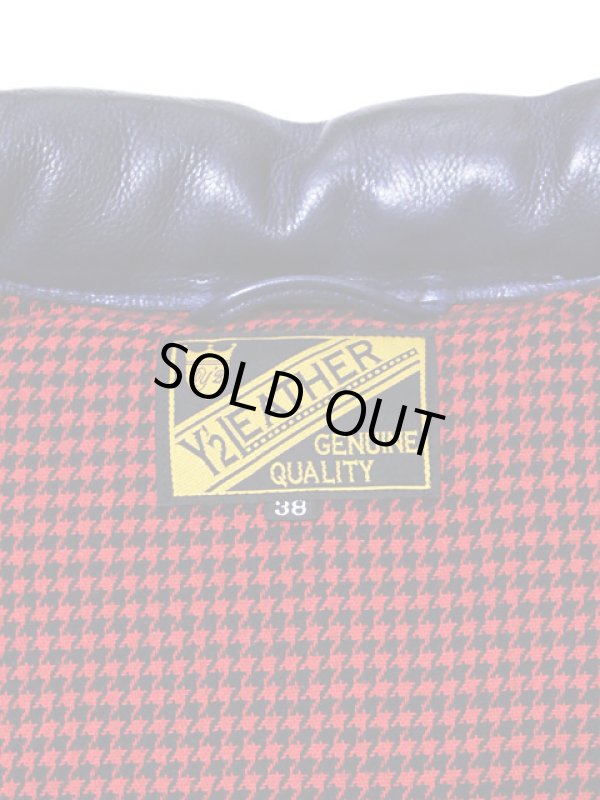 画像9: 【 Y'2 LEATHER（ワイツーレザー） 】　ホースハイド × ステアオイルダウンベスト [ 馬革×牛革 ] [ BLUE x SADDLE ]