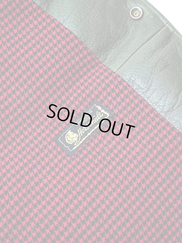 画像8: 【 Y'2 LEATHER（ワイツーレザー） 】　ホースハイド × ステアオイルダウンベスト [ 馬革×牛革 ] [ OLIVE x SADDLE ]