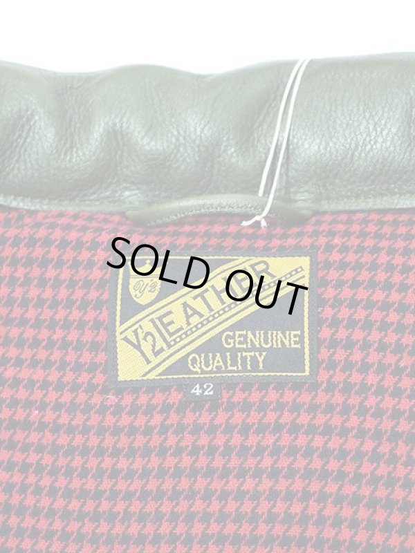 画像9: 【 Y'2 LEATHER（ワイツーレザー） 】　ホースハイド × ステアオイルダウンベスト [ 馬革×牛革 ] [ OLIVE x SADDLE ]