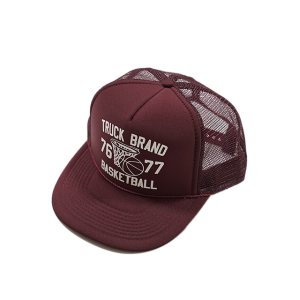 画像: 【 TRUCK BRAND （トラックブランド） 】メッシュキャップ [ BASKETBALL ] [ WINE ]