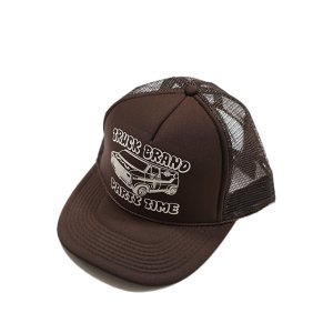 画像: 【 TRUCK BRAND （トラックブランド） 】メッシュキャップ [ PARTY TIME ] [ BROWN ]