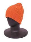 画像1: 【 TONNY CAP（トニーキャップ） 】COTTON WATCH CAP [ ORANGE ] [ Made In Japan ] 【 メール便可 】