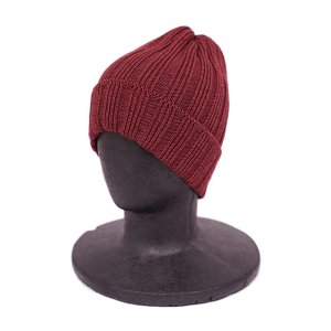 画像: 【 TONNY CAP（トニーキャップ） 】COTTON WATCH CAP [ WINE ] [ Made In Japan ] 【 メール便可 】