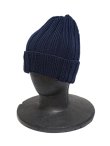 画像1: 【 TONNY CAP（トニーキャップ） 】COTTON WATCH CAP [ NAVY ] [ Made In Japan ] 【 メール便可 】