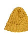 画像3: 【 TONNY CAP（トニーキャップ） 】COTTON WATCH CAP [ MUSTARD ] [ Made In Japan ] 【 メール便可 】