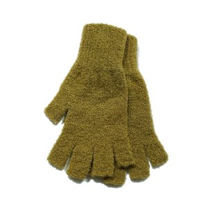 画像: 【 TONNY GLOVES（トニーグローブ） 】Fingerless Glove [ MUSTARD ] [ Made In Japan ] 【 メール便可 】