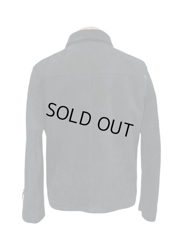 画像4: 【 Y'2 LEATHER（ワイツーレザー） 】　Steer Suede Single Riders [ STEER SUEDE (牛革) ] [ BLACK ]