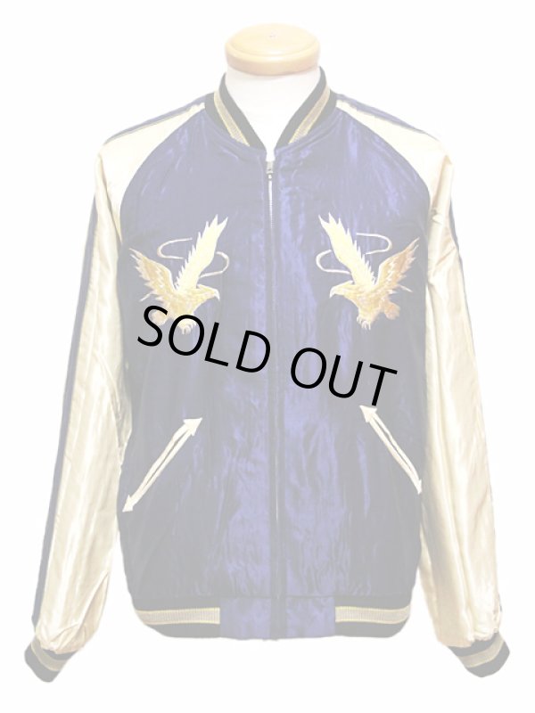 画像12: 【 TAILOR TOYO(テーラー東洋） 】　リバーシブルアセテートスカジャン　[ ACETATE SOUVENIR JACKET ]　[ DRAGON HEAD x GOLD EAGLE ]