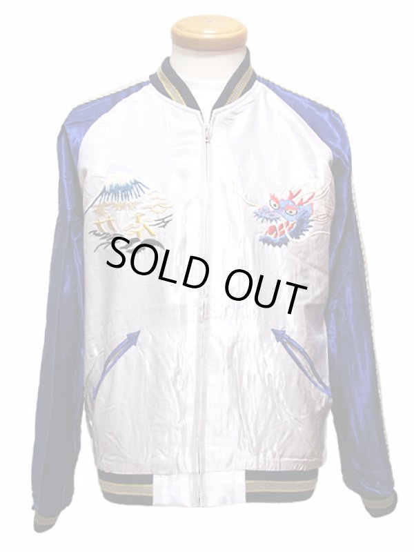 画像2: 【 TAILOR TOYO(テーラー東洋） 】　リバーシブルアセテートスカジャン　[ ACETATE SOUVENIR JACKET ]　[ DRAGON HEAD x GOLD EAGLE ]