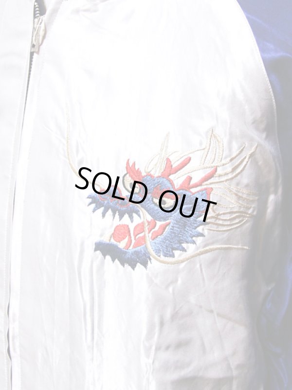 画像4: 【 TAILOR TOYO(テーラー東洋） 】　リバーシブルアセテートスカジャン　[ ACETATE SOUVENIR JACKET ]　[ DRAGON HEAD x GOLD EAGLE ]