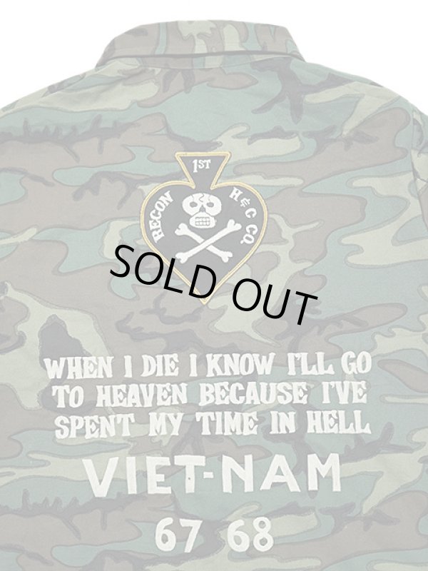 画像9: 【 TAILOR TOYO(テーラー東洋 】 ウッドランドカモフラージュベトジャン [ Woodland Camouflage VIET-NAM JACKET ] [ 1st Recon H&C Co. ]