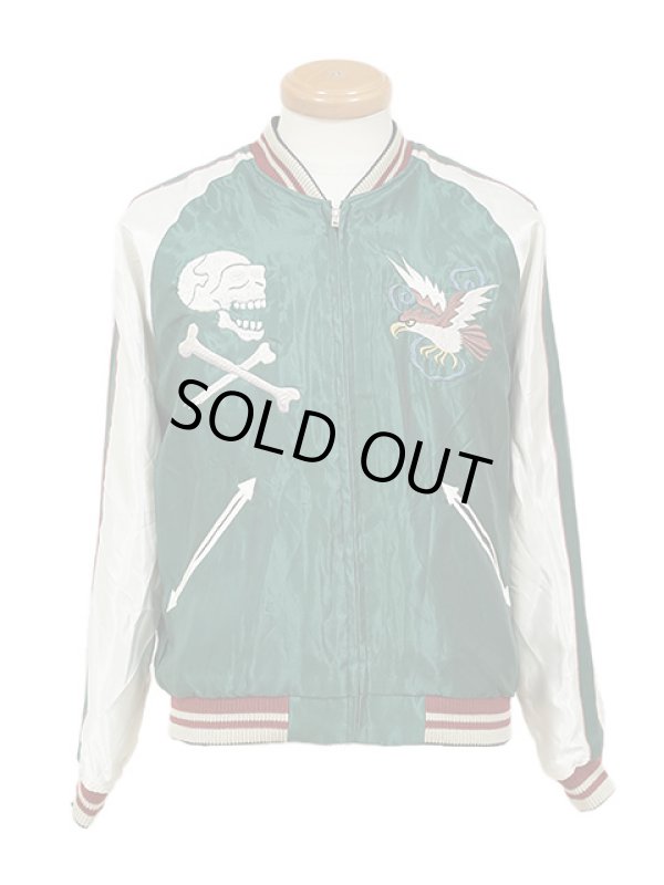 画像2: 【TAILOR TOYO(テーラー東洋）】 リバーシブルアセテートスカジャン　[ ACETATE SOUVENIR JACKET ] [ CHEVY LOVER × TIGER HEAD ]