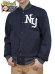 画像1: 【 WhitesVille（ホワイツビル） 】 30oz. WOOL MELTON AWARD JACKET “HERITAGE” [ NY ] [ NAVY ]