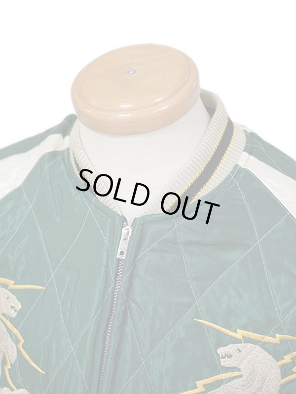 画像13: 【 TAILOR TOYO(テーラー東洋） 】 別珍 × アセテートスカジャン [ Velveteen Souvenir Jacket ] [ POLAR BEAR × ALASKA MAP ]