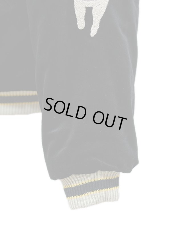 画像8: 【 TAILOR TOYO(テーラー東洋） 】 別珍 × アセテートスカジャン [ Velveteen Souvenir Jacket ] [ POLAR BEAR × ALASKA MAP ]