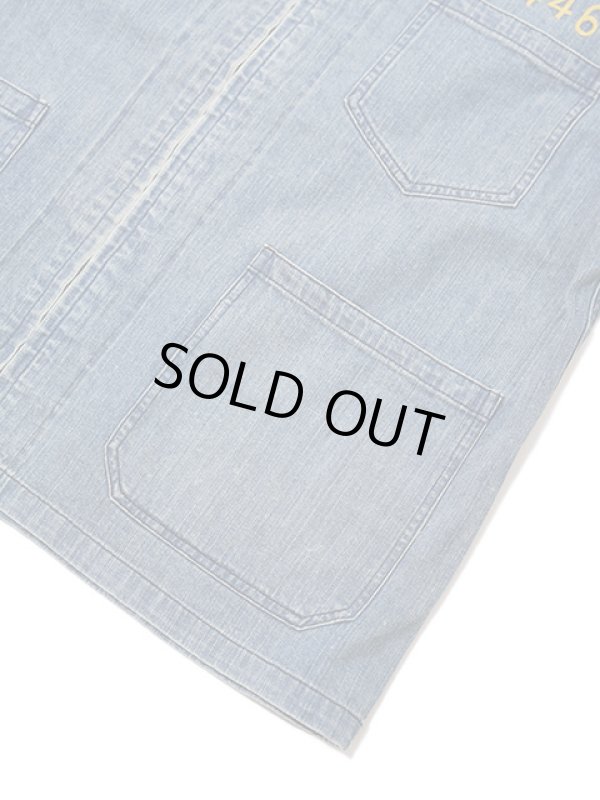 画像6: 【 TAILOR TOYO(テーラー東洋 】 オキナワジャンパー [ Late 1960s Style Blue Denim Okinawa Jumper ] [ "FAR EAST CRUISE 69” (AGING MODEL) ]