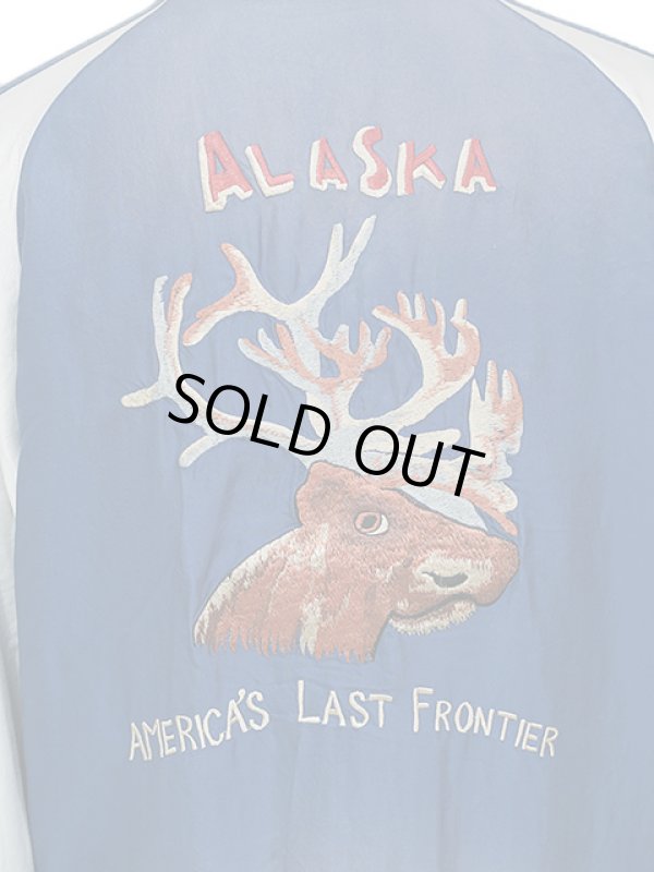 画像17: 【 TAILOR TOYO(テーラー東洋）】 アセテートスカジャンエイジングモデル [ ACETATE SOUVENIR JACKET (AGING MODEL) ] [ POLAR BEAR × MOOSE ]