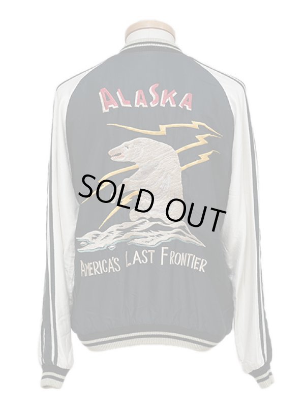 画像3: 【 TAILOR TOYO(テーラー東洋）】 アセテートスカジャンエイジングモデル [ ACETATE SOUVENIR JACKET (AGING MODEL) ] [ POLAR BEAR × MOOSE ]