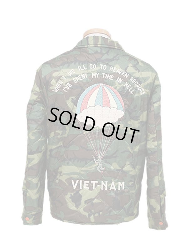 画像17: 【 TAILOR TOYO ( テーラー東洋 ) 】 リバーシブルベトジャン [ REVERSIBLE VIETNAM JACKET ] [ DORAGON x PARACHUTE ] [ BROWN ]