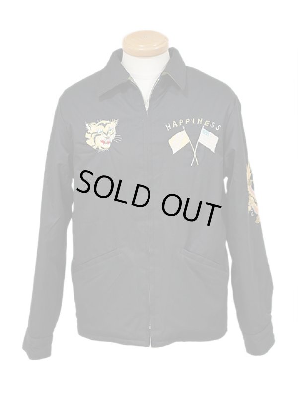 画像4: 【 TAILOR TOYO ( テーラー東洋 ) 】 リバーシブルベトジャン [ REVERSIBLE VIETNAM JACKET ] [ DORAGON x PARACHUTE ] [ BLACK ]