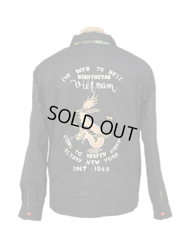 画像5: 【 TAILOR TOYO ( テーラー東洋 ) 】 リバーシブルベトジャン [ REVERSIBLE VIETNAM JACKET ] [ DORAGON x PARACHUTE ] [ BLACK ]