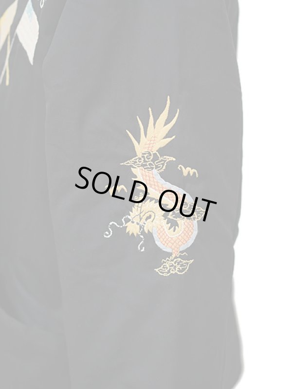 画像9: 【 TAILOR TOYO ( テーラー東洋 ) 】 リバーシブルベトジャン [ REVERSIBLE VIETNAM JACKET ] [ DORAGON x PARACHUTE ] [ BLACK ]