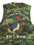 画像8: 【 TAILOR東洋（テーラートウヨウ） 】 ベトナムライナーベスト [ Late 1960s Style Vietnam Liner Vest ] [ VIETNAM MAP ] [ CAMO ]