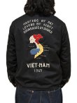 画像2: 【 TAILOR東洋（テーラートウヨウ） 】 ベトジャン [ Late 1960s Style Cotton Vietnam Jacket ] [ VIETNAM MAP ] [ BLACK ]