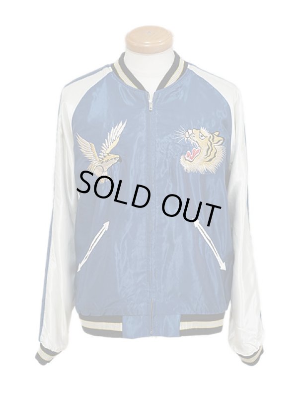 画像13: 【 TAILOR TOYO ( テーラー東洋 ）】 リバーシブルアセテートスカジャン　[ ACETATE SOUVENIR JACKET ] [ WHITE TIGER × GOLD DRAGON ]
